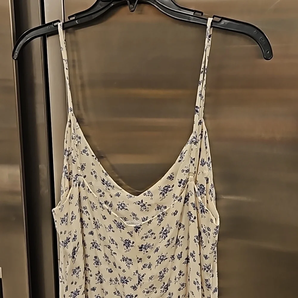 💕REFORMATION💕 Crimini Dress ~ Grace Blue & White Floral Print 10 NWOT - Picture 14 of 16